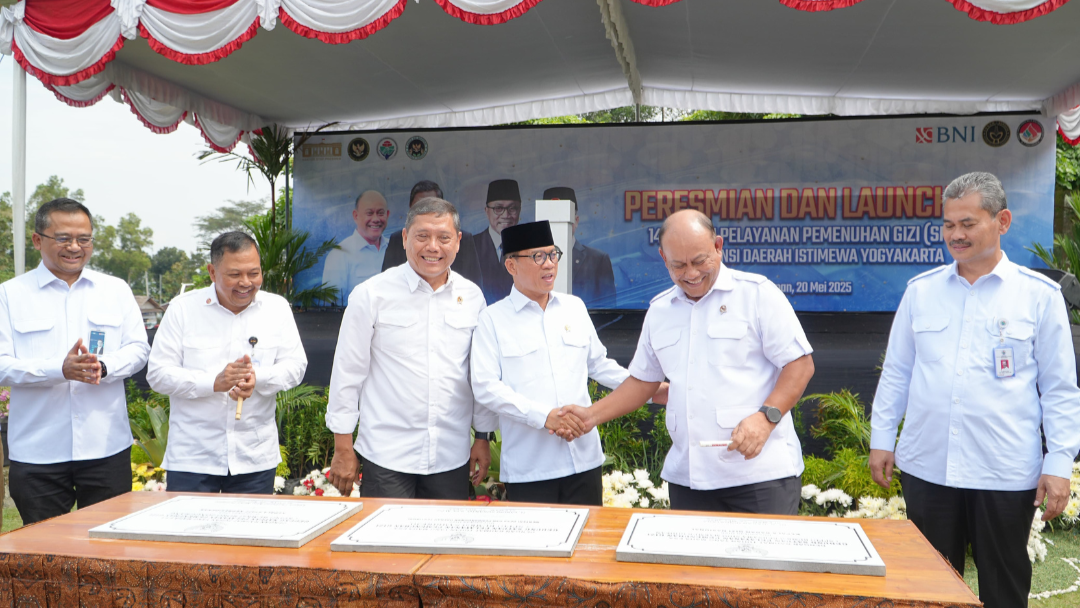 BGN Asahan Bersama Kemendes PDT Launching 14 SPPG Di Provinsi Daerah Istimewa Yogyakarta